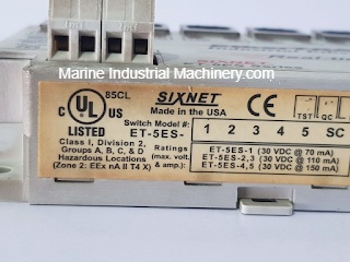 Sixnet Ether Trak ET-5ES Industrial Ethernet Real Time Switch