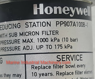 Honeywell PP907A1008-1 Pressure Reducing Station With Sub Micron Filter