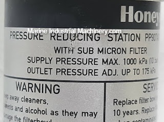 Honeywell PP907A1008-1 Pressure Reducing Station With Sub Micron Filter