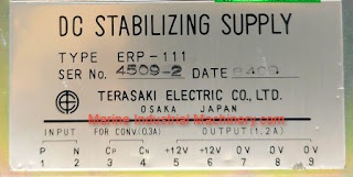 Terasaki ERP-111 DC Stabilizing Supply