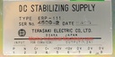 Terasaki ERP-111 DC Stabilizing Supply