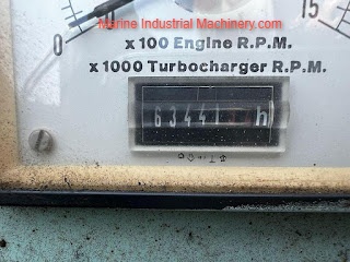 Wartsila X100 X1000 Turbocharger Rpm Meter