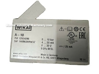 Wika A-10 Pressure Transmitter