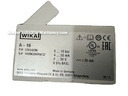 Wika A-10 Pressure Transmitter