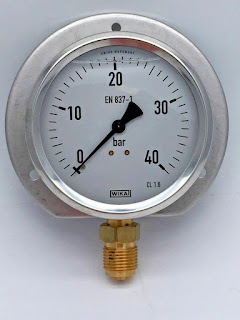 WIKA EN 837-1 Pressure Gauge