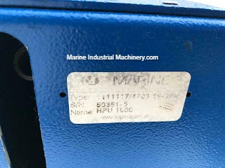 OBEL IOP Marine HPU 1500 Pnuematic Hydraulic Pump