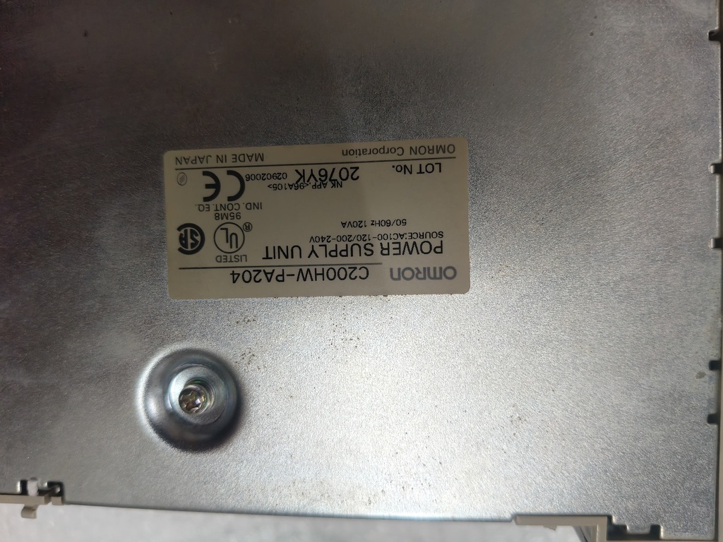 Omron C200HW-PA204 Power Supply Uni