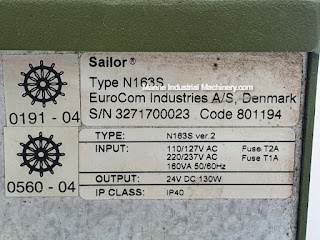 Sailor N163S AC/DC Power Supply