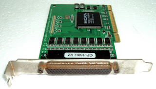 Moxa CP-168U 8 Port RS-232 Universal PCI Communication Baord