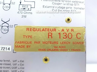 Leroy-Somer R 130 C Automatic Voltage Regulator