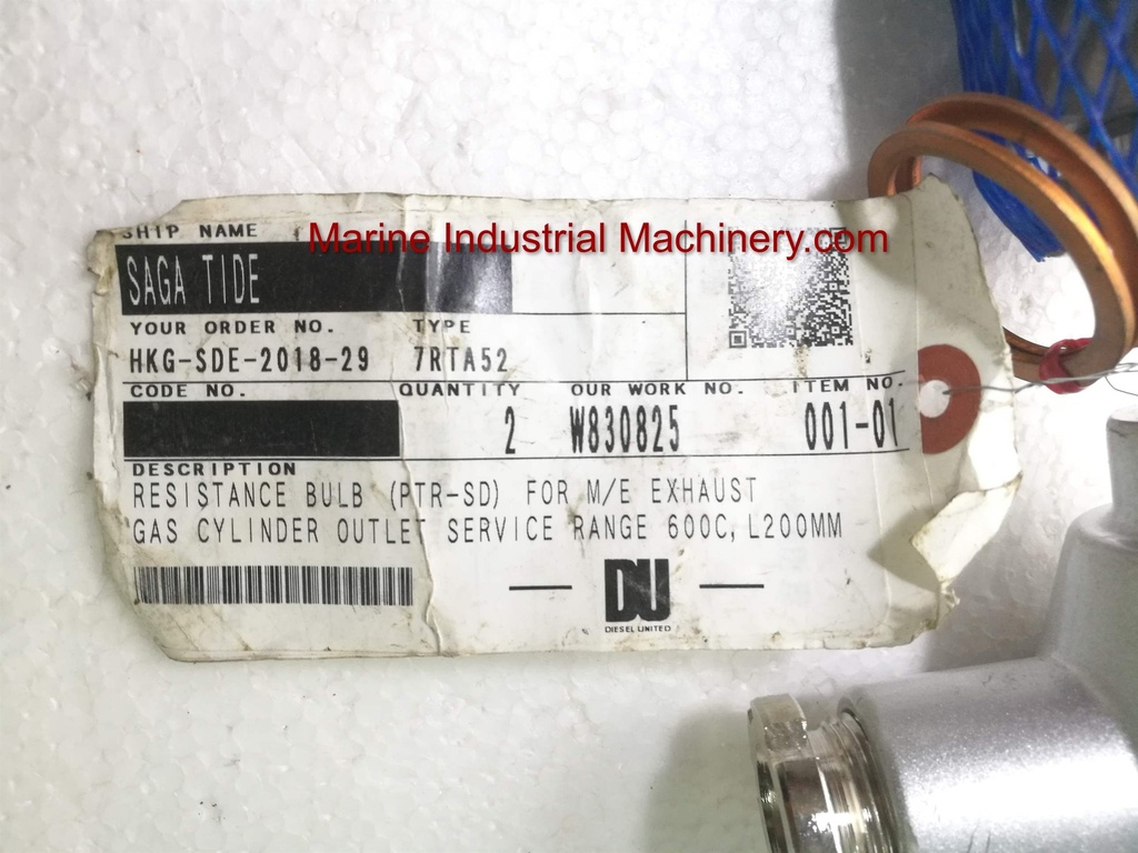 Meiyo Electric PTR-SD Resistance Bulb 600°C
