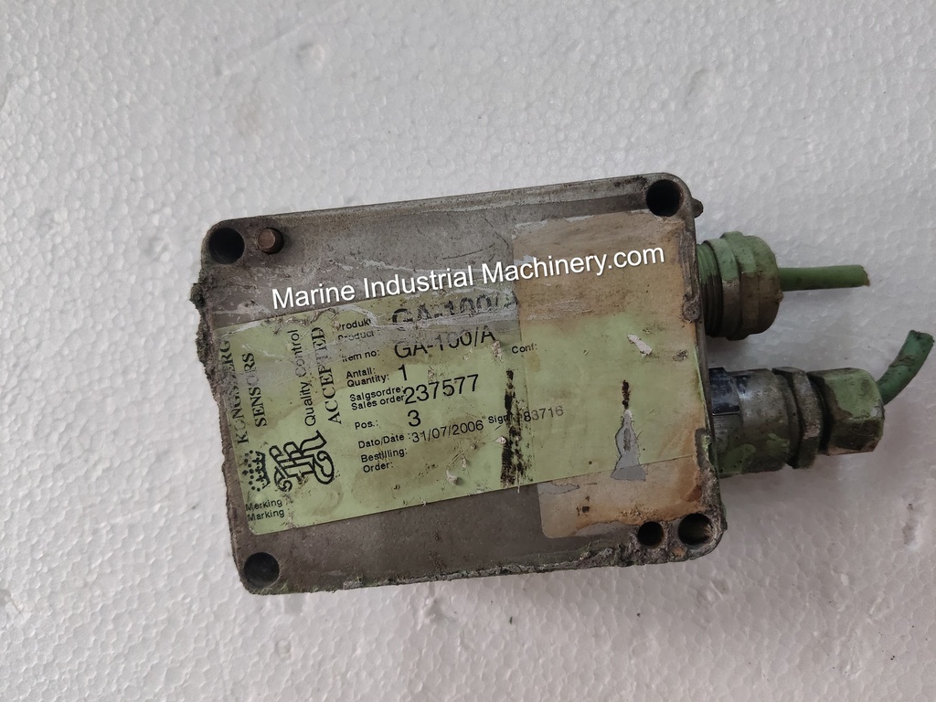 Kongsberg GA-100-A Thermocouple Amplifier Connection Box