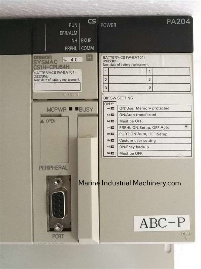 Omron Sysmac CS1H-CPU64H Programmable Controller PLC