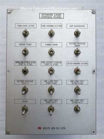 Hyun Jin Outdoor Light Control Panel