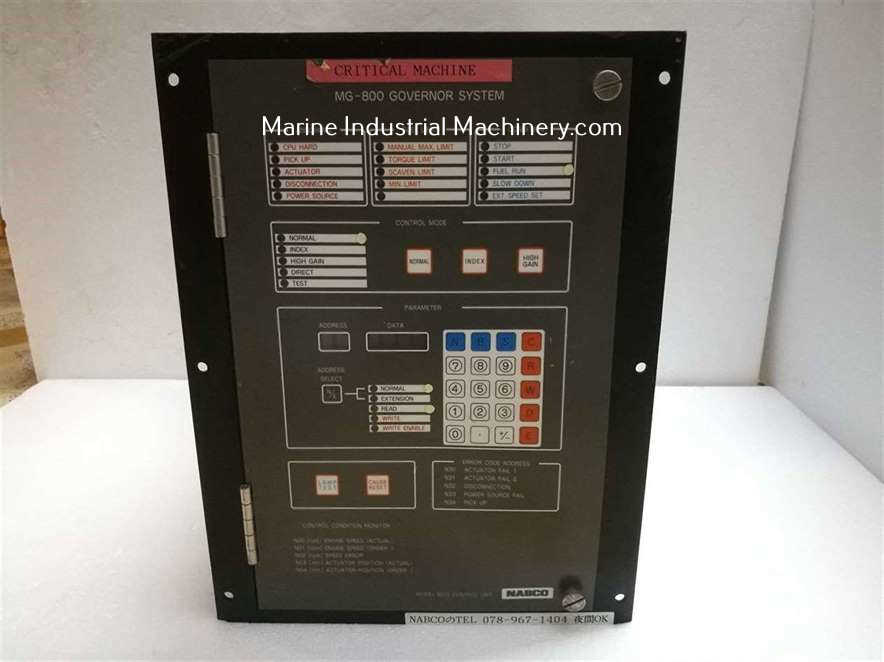 Nabco MG-800 Governor System