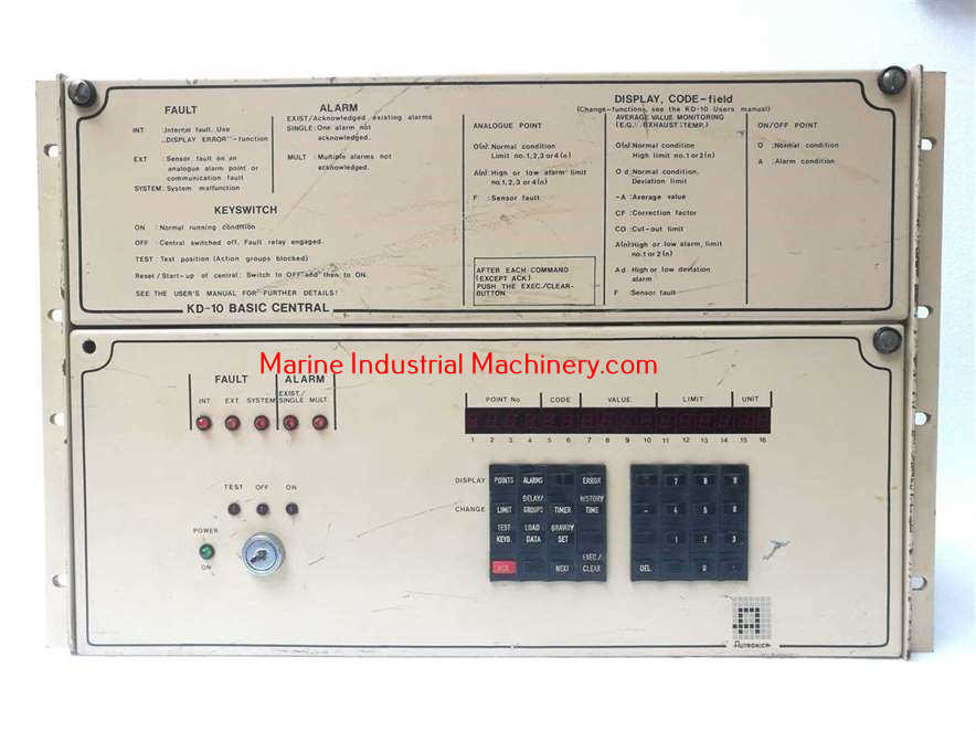 Autronica KD-10-BAS Basic Central engine control alarm system