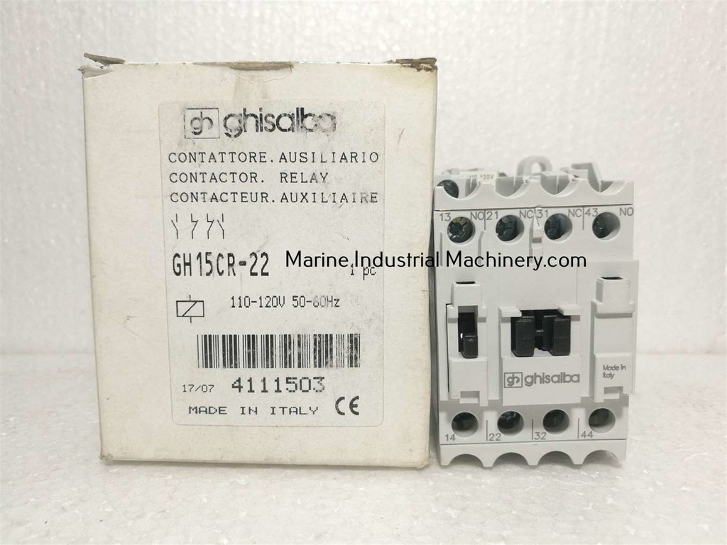 Ghisalba GH15CR-22 Auxiliary Contactor-Relay