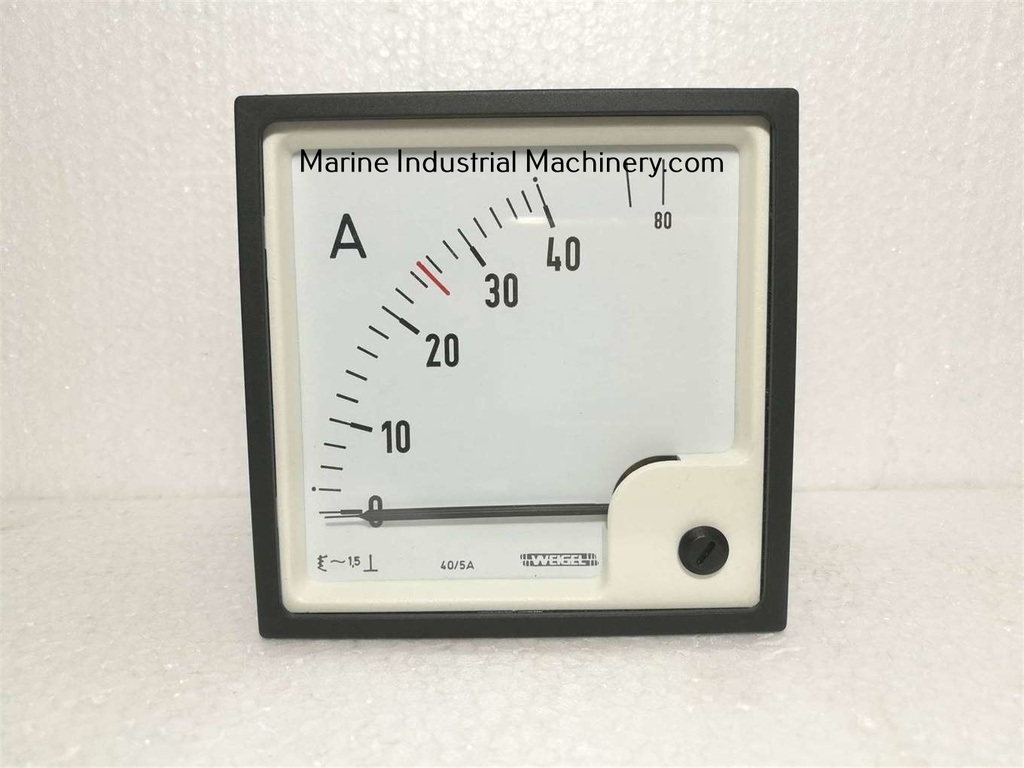 WEIGEL EQ96K 40-5A Analogue rack-mount Meter