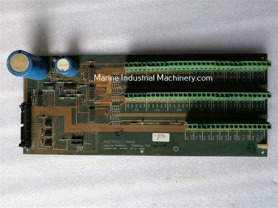 Ingersoll-Rand 39177027 Analog Barrier Terminal Pcb Circuit Board