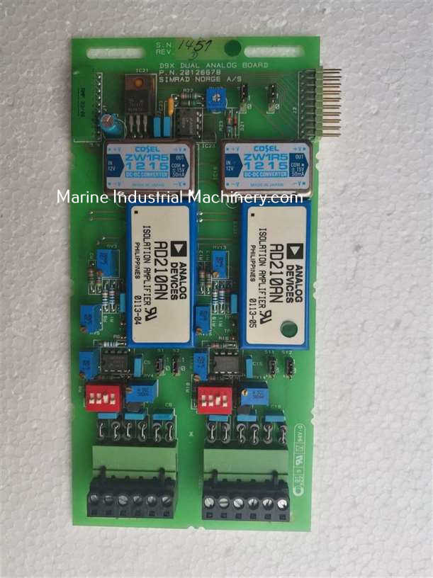 Simrad Norge D9X Dual Analog Board