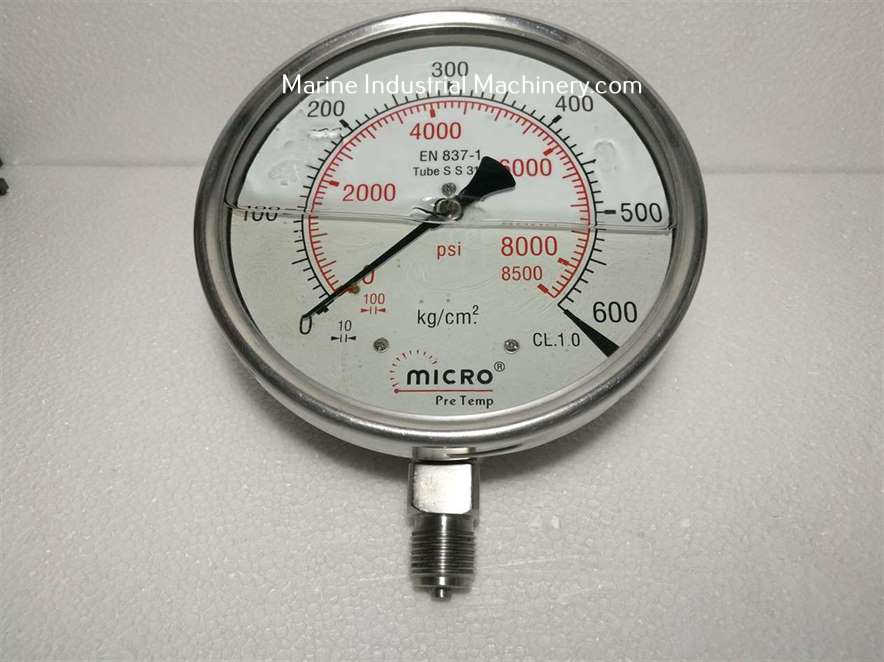 Micro EN 837-1 Pressure Gauge