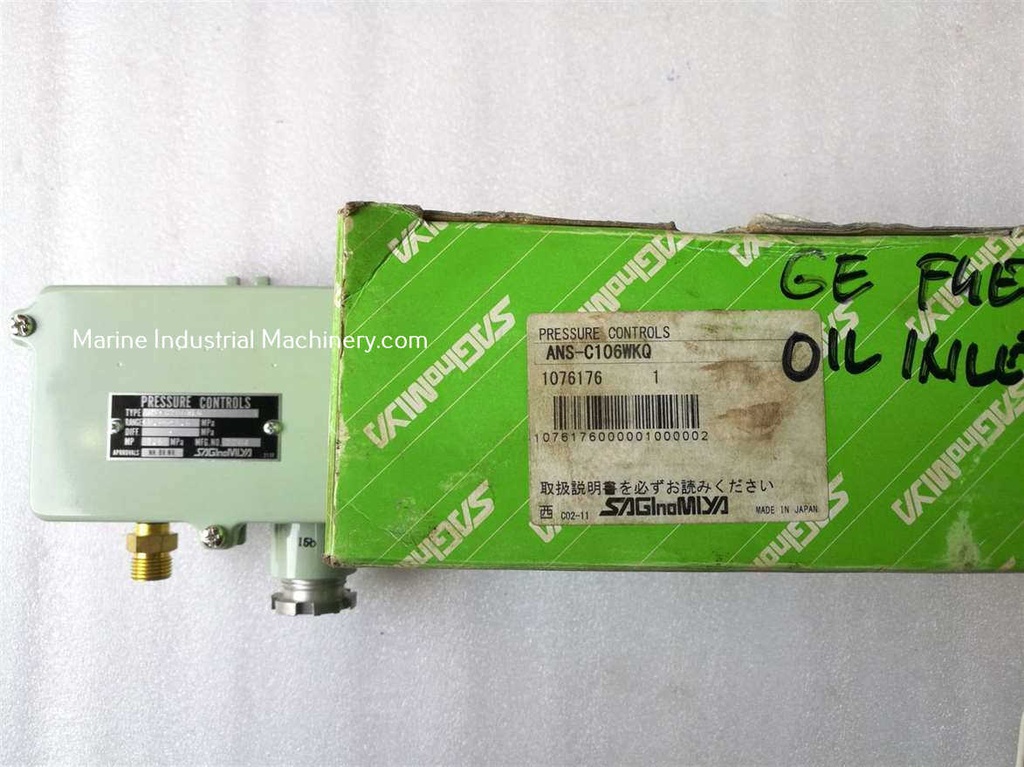 Saginomiya ANS-C106WKQ Pressure Controls