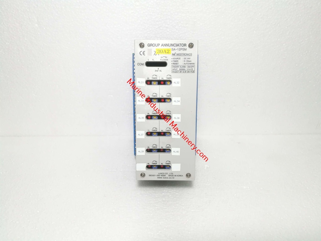 Luxco/Westronics SA-12PSM Group Annuciator Alarm Unit