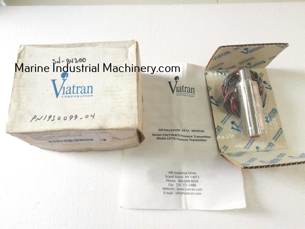 Viatran 5705BHSDHNGCL6 Pressure Transmitter