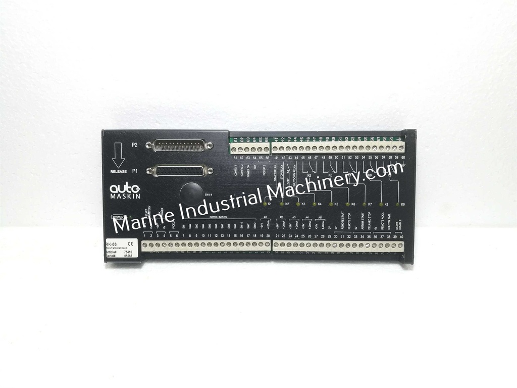 Auto Maskin RK-66 Wire Terminal Card