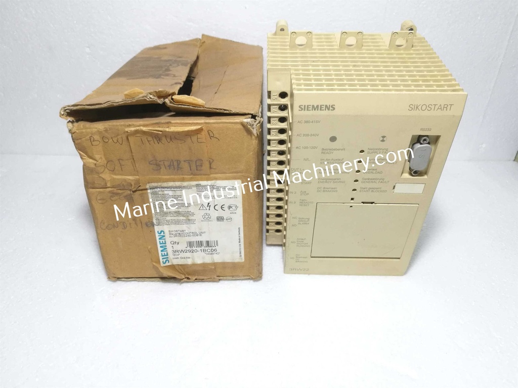 Siemens Sikostart 3RW22 Soft Starter