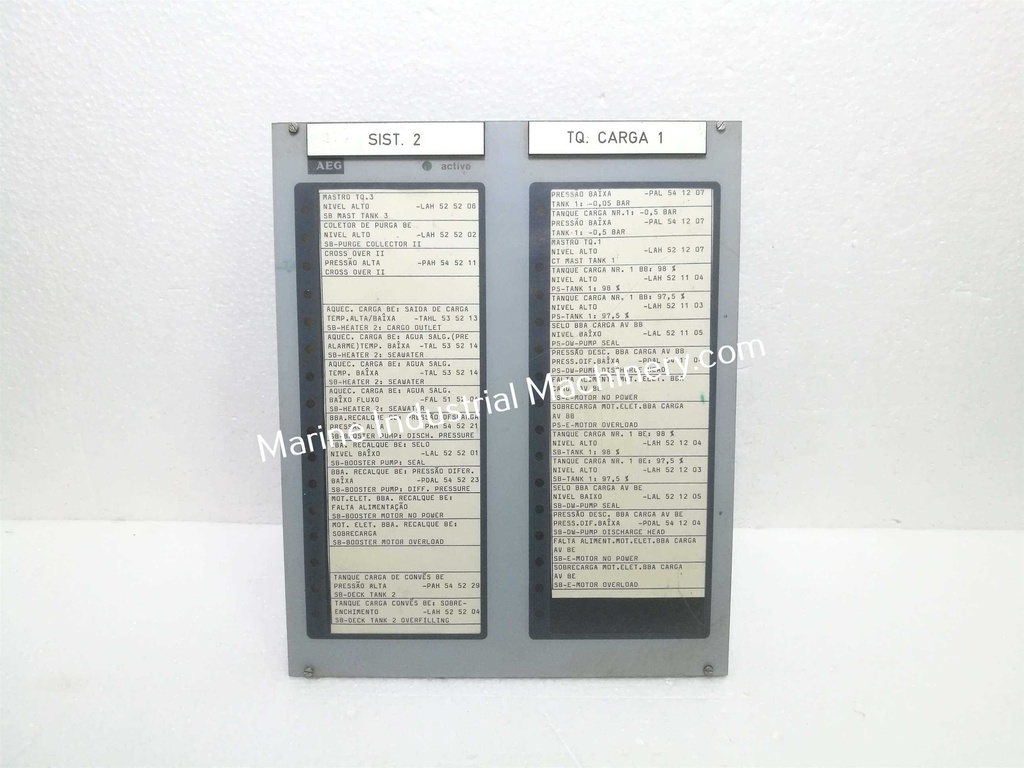 AEG 272.315 615 B Alarm Panel