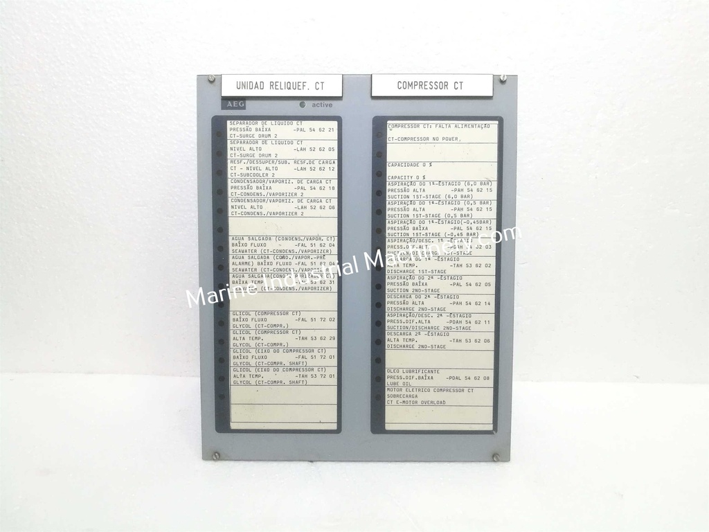 AEG MTE 32 Alarm Panel 271.109 145