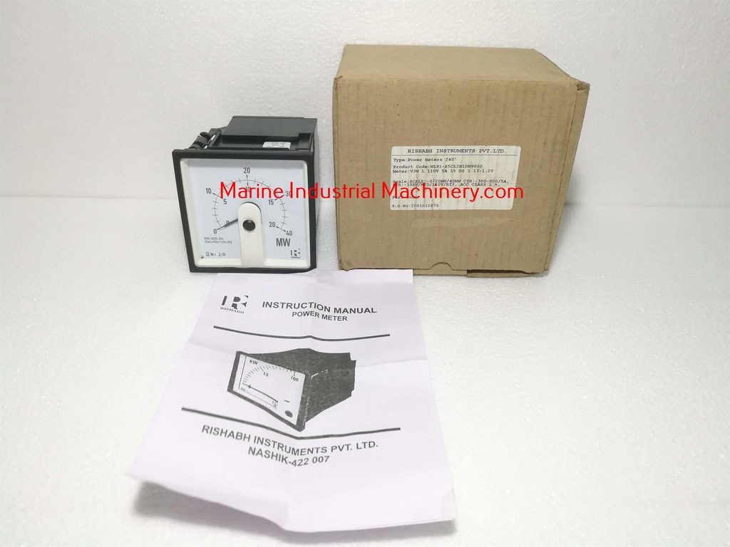 Rishabh Instruments Power Meter(0-20MW/40MW)