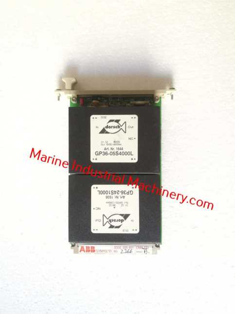 ABB Synpol D 3DDE 300 401 CMA 121 AE1 Power Supply Card
