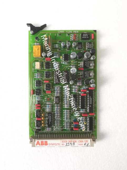 ABB Synpol D CMA 126 3DDE 300 406 AE6 Pcb Card