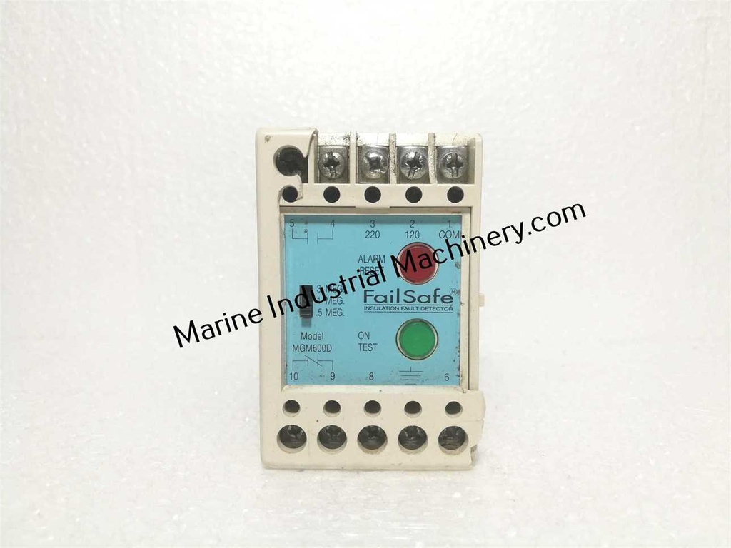 Marine Safe Electronics-Fail-Safe MGM600-D Insulation Fault Detector