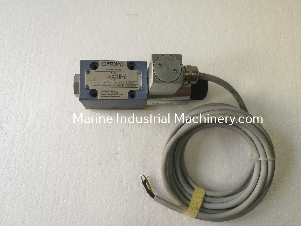 Ponar 4WE6 Y 12-G24NZ4-SO472 Directional Control Valve