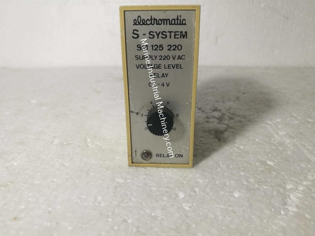 Electromatic S-System SM 125 220 Voltage Level Relay