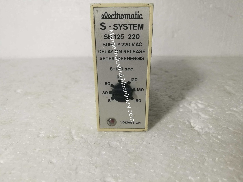 Electromatic S-System SB 125 220 Delay On Release