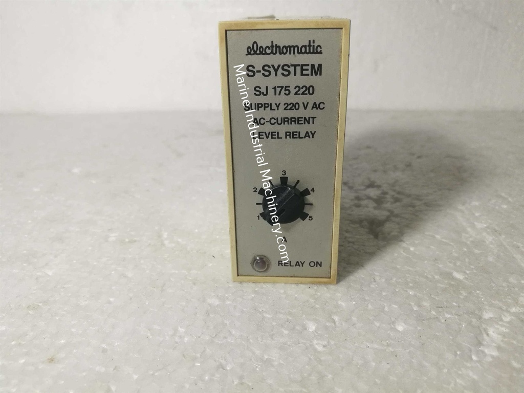 Electromatic S-System SJ 175 220 AC-Current Level Relay