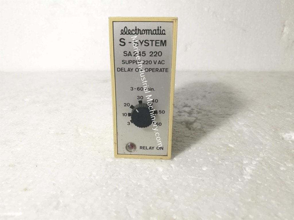 Electromatic S-System SA 245 220 Delay On Operate Relay