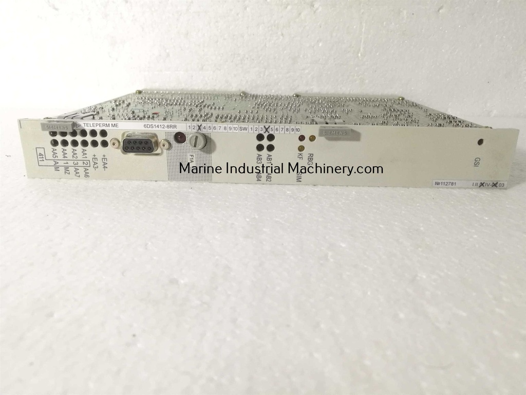 Siemens Teleperm ME 6DS1412-8RR Pcb Board