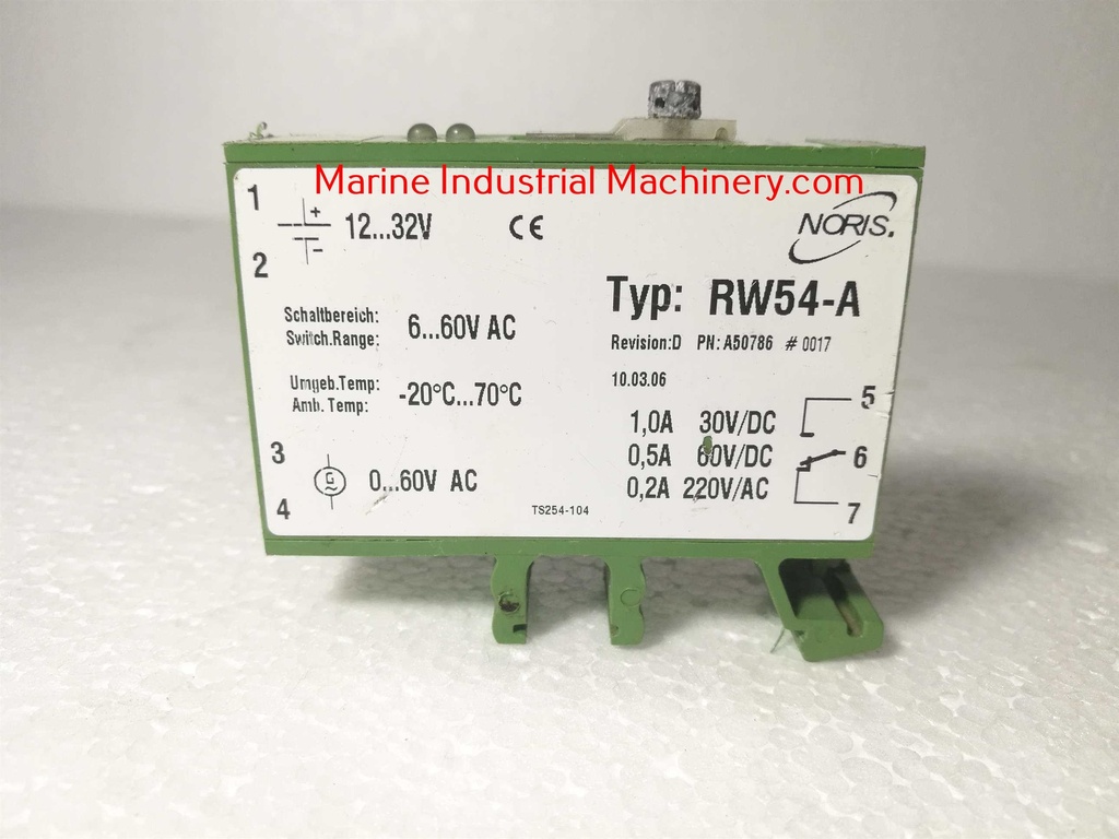 Noris RW54-A Limit Value Switch