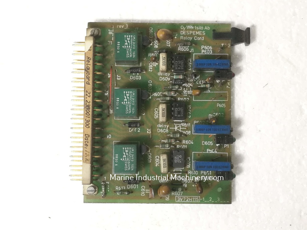 Wartsila 3V72H115-1..2..3 Despemes Relay Card