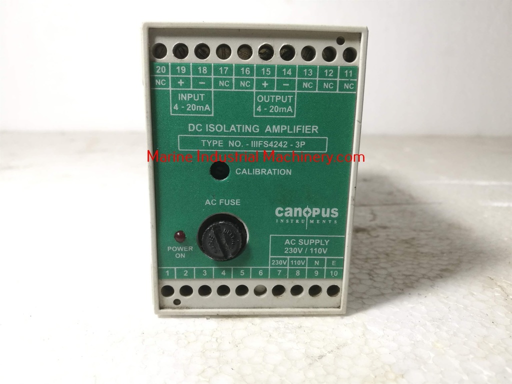 Canopus Instruments IIIFS 4242-3P DC Isolating Amplifier