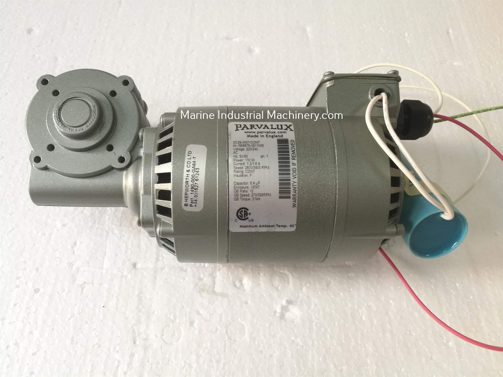 Parvalux SD29-0007-Cont Wiper Motor