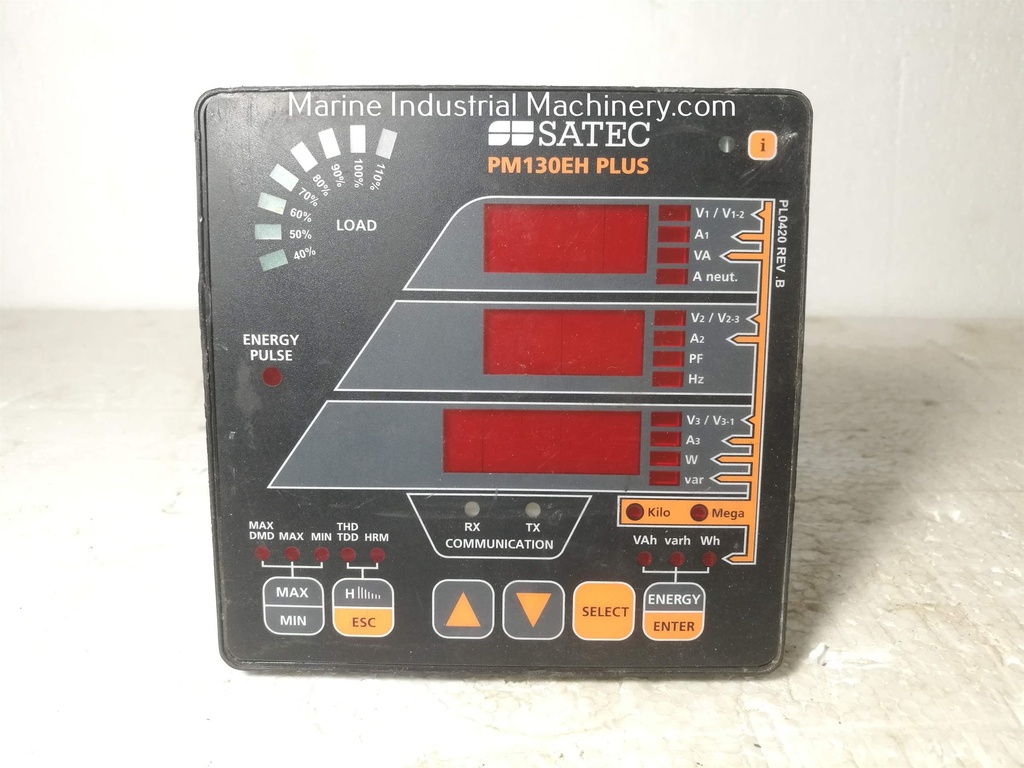 Satec PM130EH Plus Multifunctional 1A Power Meter