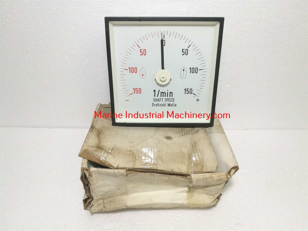 Drehzahl Welle 1/min Shaft Speed Meter