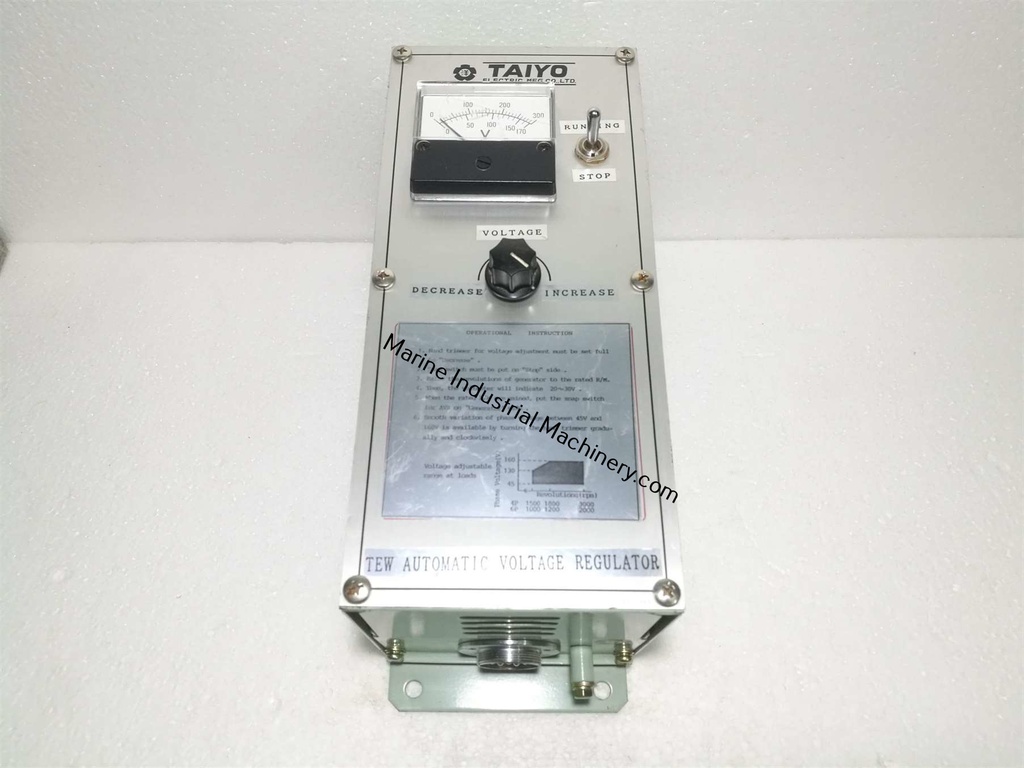 Taiyo Electric DS-21-2E TEW Automatic Voltage Regulator