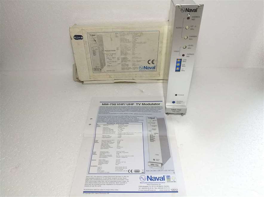 Naval MM-750 TV Modulators